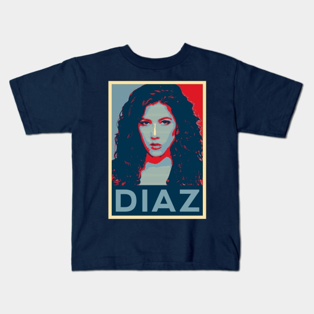 Diaz Kids T-Shirt by bctaskin